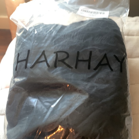 HARHAY beach cover up. Black knit. Brand new in bag. - Picture 3 of 3